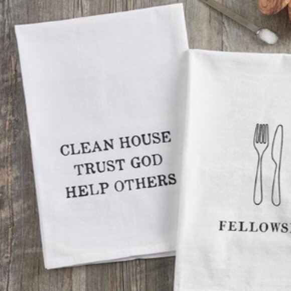 Teatowel - Clean House - Picture 2 of 4